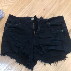 Black American Eagle shorts